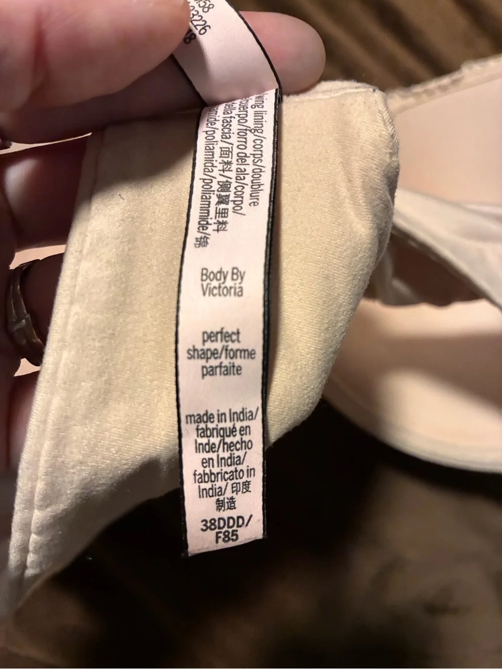Victoria's Secret, body by Victoria, perfect shape, size 38DDD